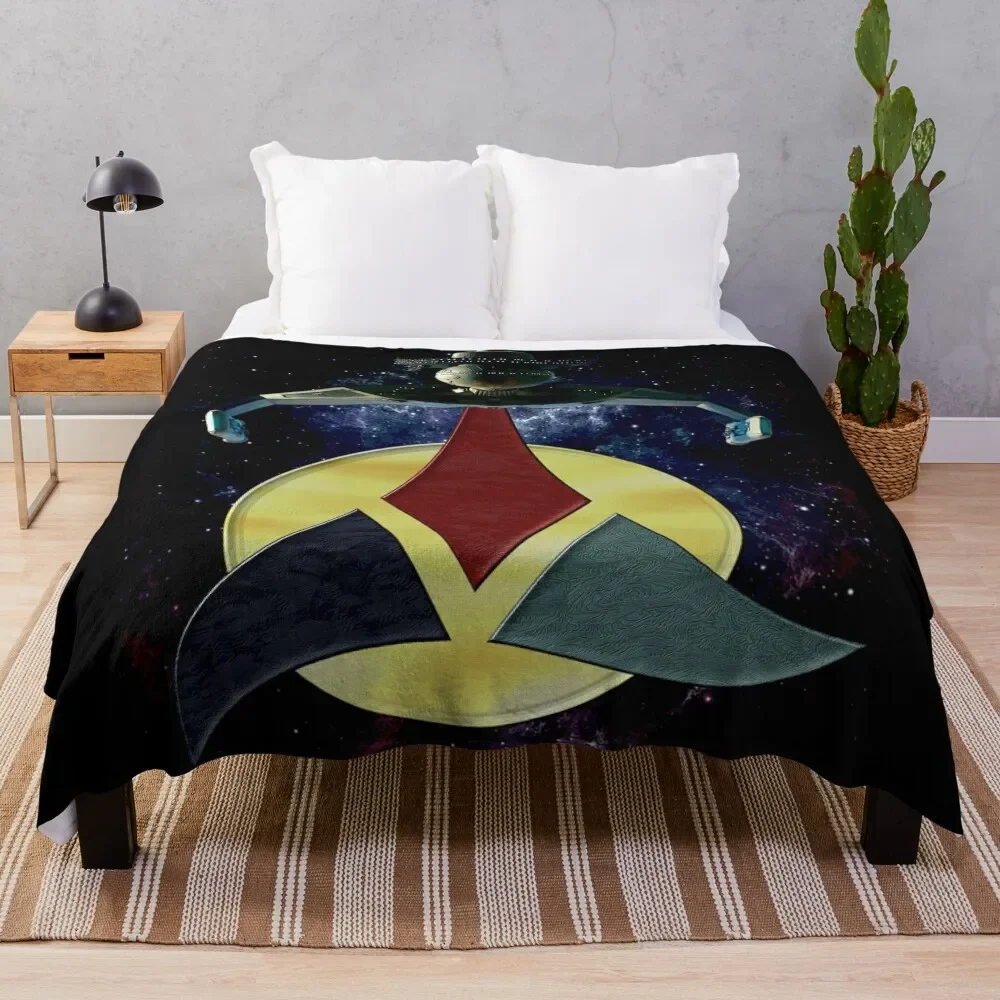 

KLINGON HEART OF VIRTUE Throw Blanket For Baby Hairy warm winter Blankets