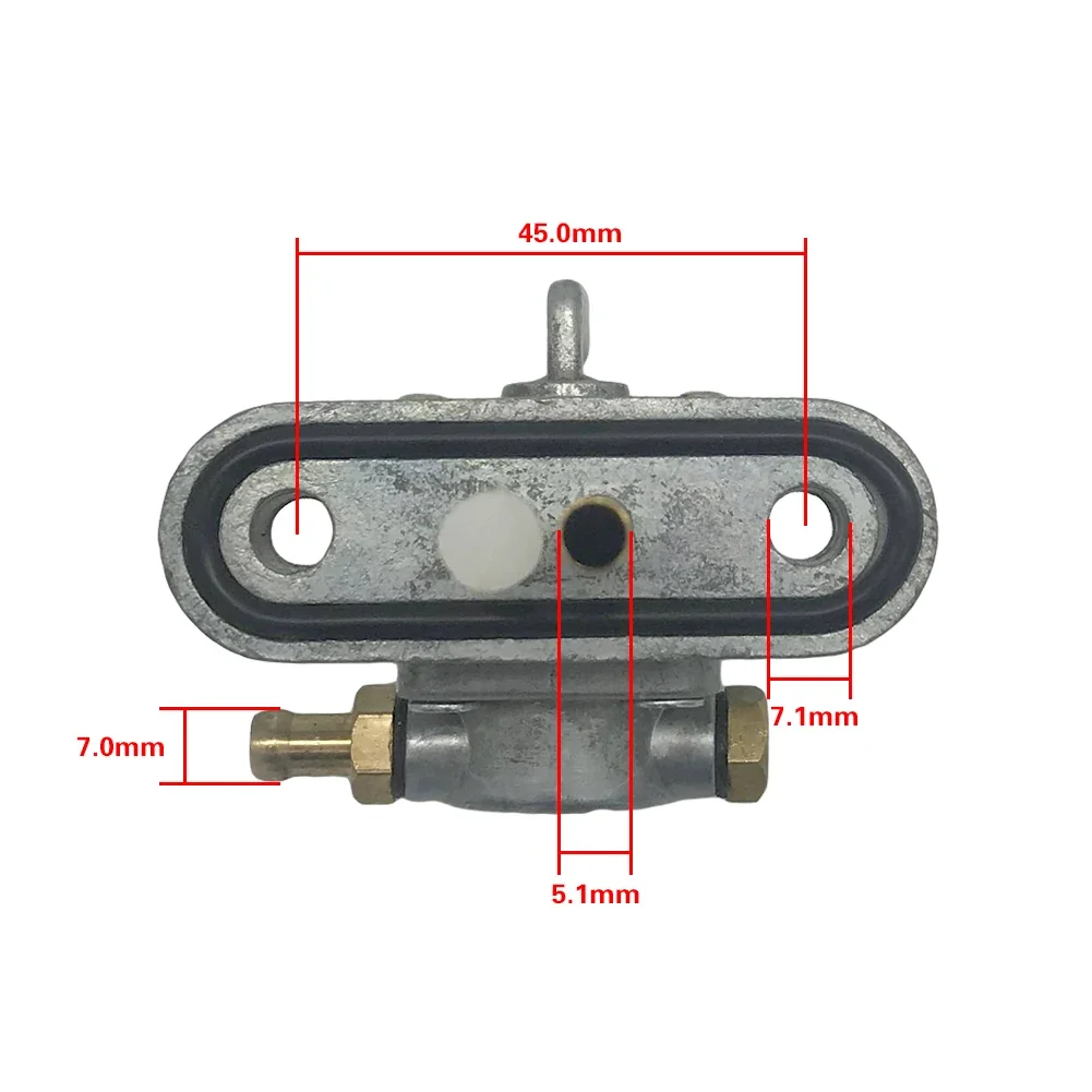 Petcock Fuel Gas Tap Valve Right or Left For Yamaha XS650 XS750 Special XS850 XS1100 - Image 5