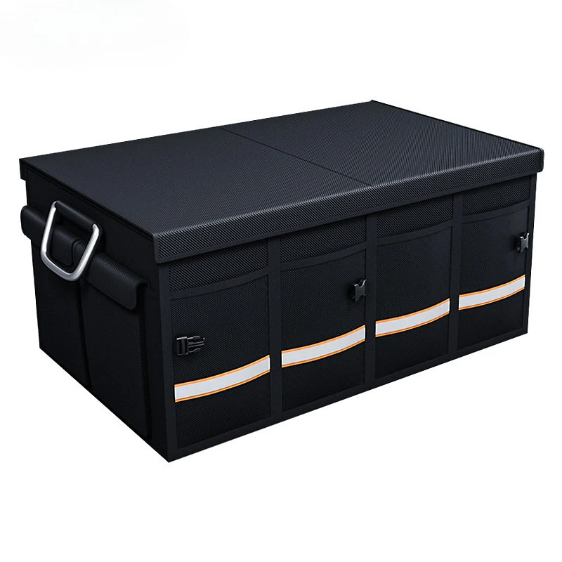 

Car Trunk Storage Box Portable Multipurpose Folding Storage Box Outdoor Travel Storage Trunk Organizer for Truck SUV Trunk Box