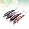 4pcs Fishing Lures For Bass Hard Fishing Lure Set Floating Hard Lures Fishing Lures for Saltwater or Freshwater(Set of 4 Colors) 5