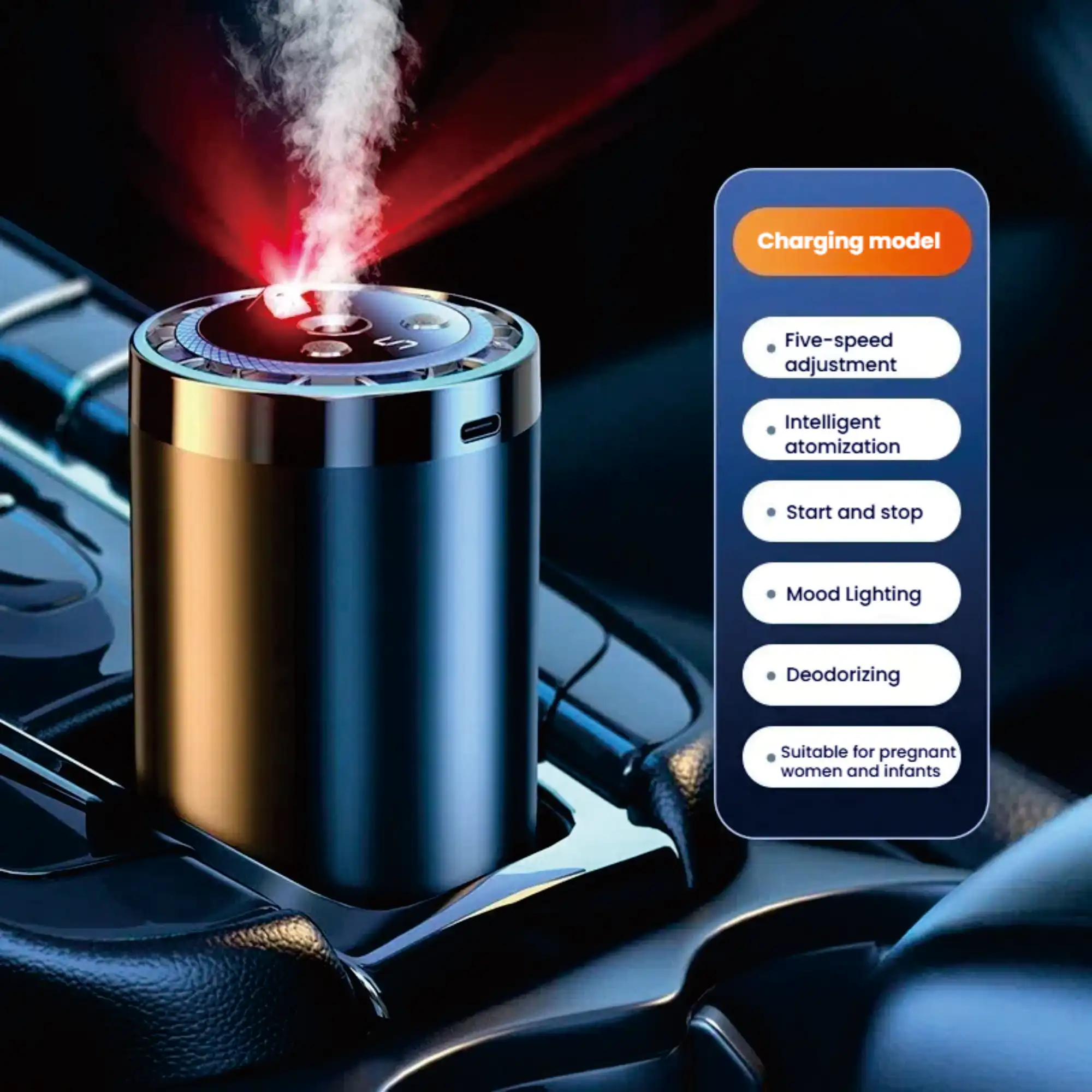 آلة الروائح المثبتة على السيارة، آلة الروائح اللاس...