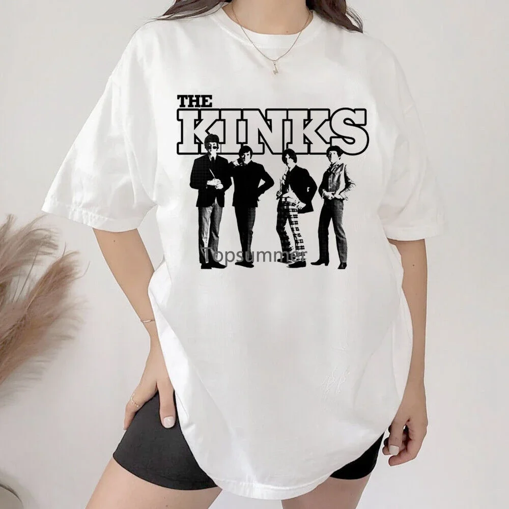 

Новая популярная коллекция Kinks Band, Мужская Черная Женская рубашка Ny081
