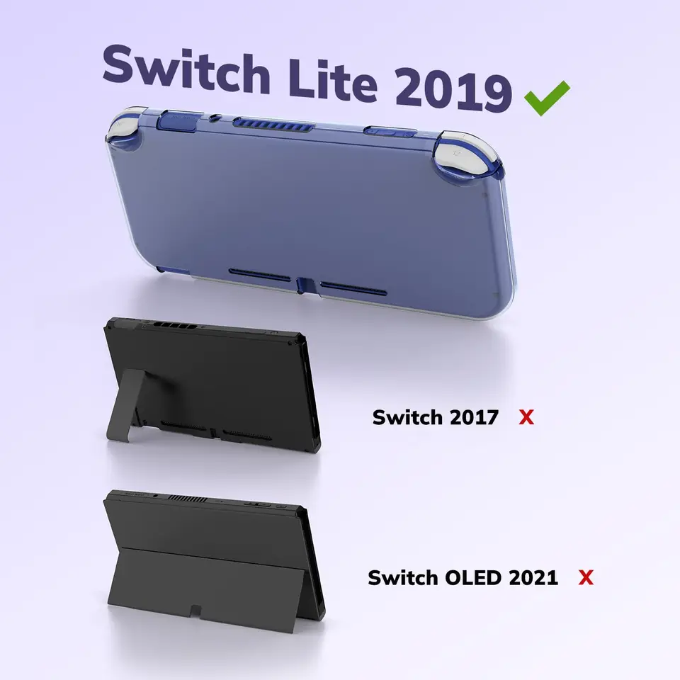 thumbnail image 2 of Switch Lite Screen Protector Kit InnoAura Switch Lite Accessories Bundle - 17-in-1 Protection Kit With Case & Screen Protectors 17-in-1 Protective Bundle With Carrying Case 2 of 14