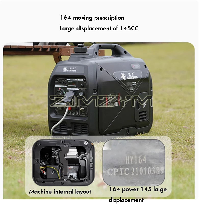 3500W Portable Small Gasoline Generator TG3.5i 220V Household Equipment Generators Home And Outdoor Frequency Generator