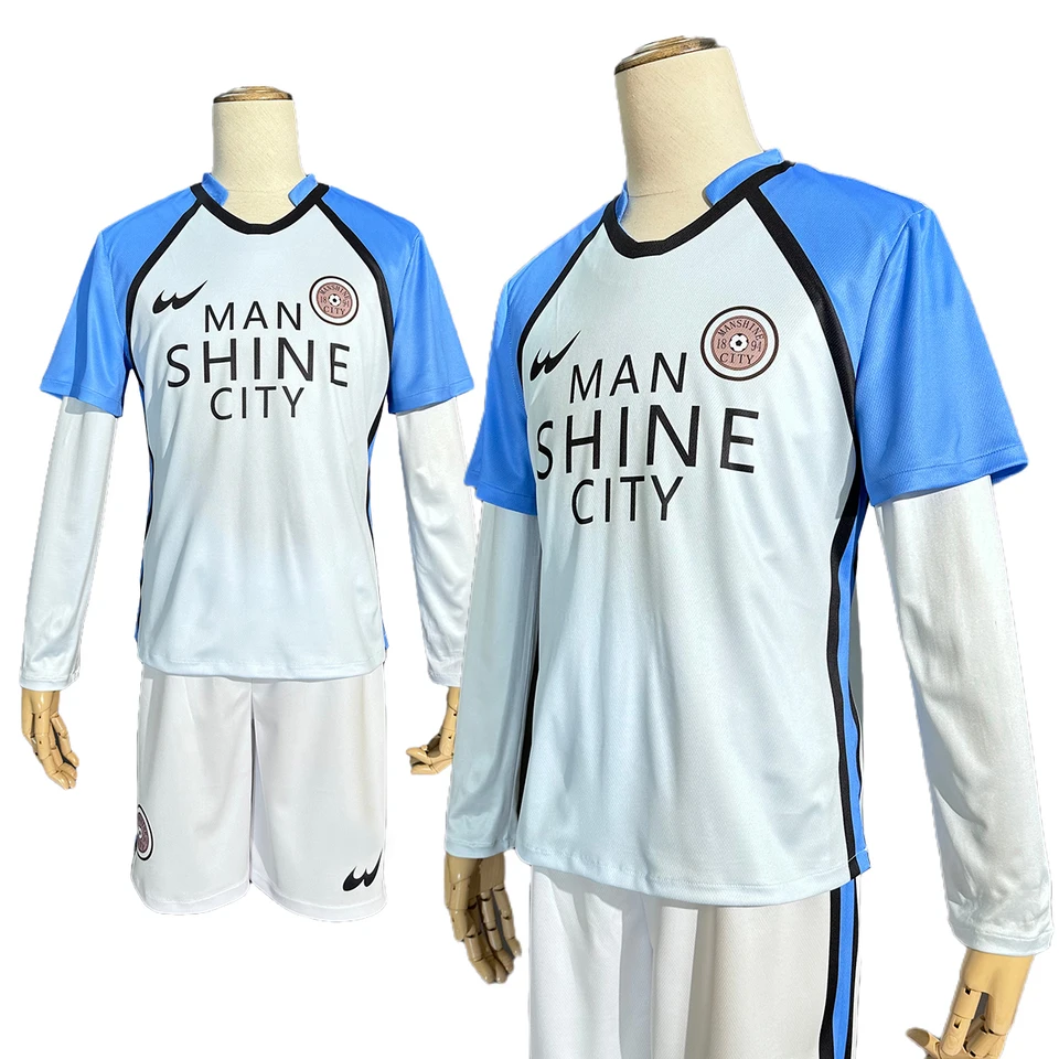 Anime Japan Blue Lock Isagi Yoichi Football Jersey T-shirt Cosplay