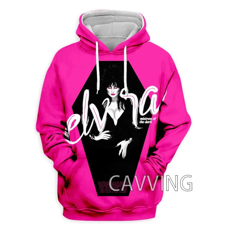 

New Fashion E-Elvira Mistress 3D Printed Clothes Streetwear Men/women Hoodies Sweatshirt Fashion Hoody Hooded Pullover Tops K2