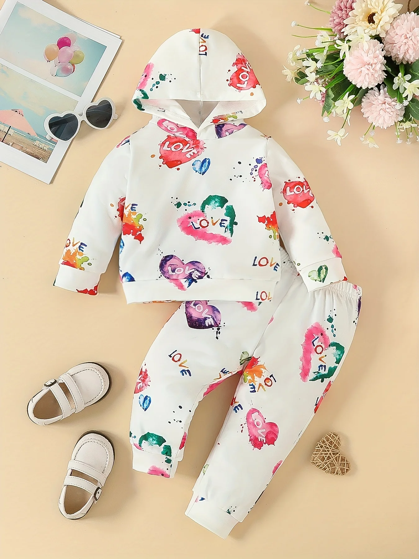 Kid Baby Girl Long Sleeved Fashion 2 Pcs Sets main image 0