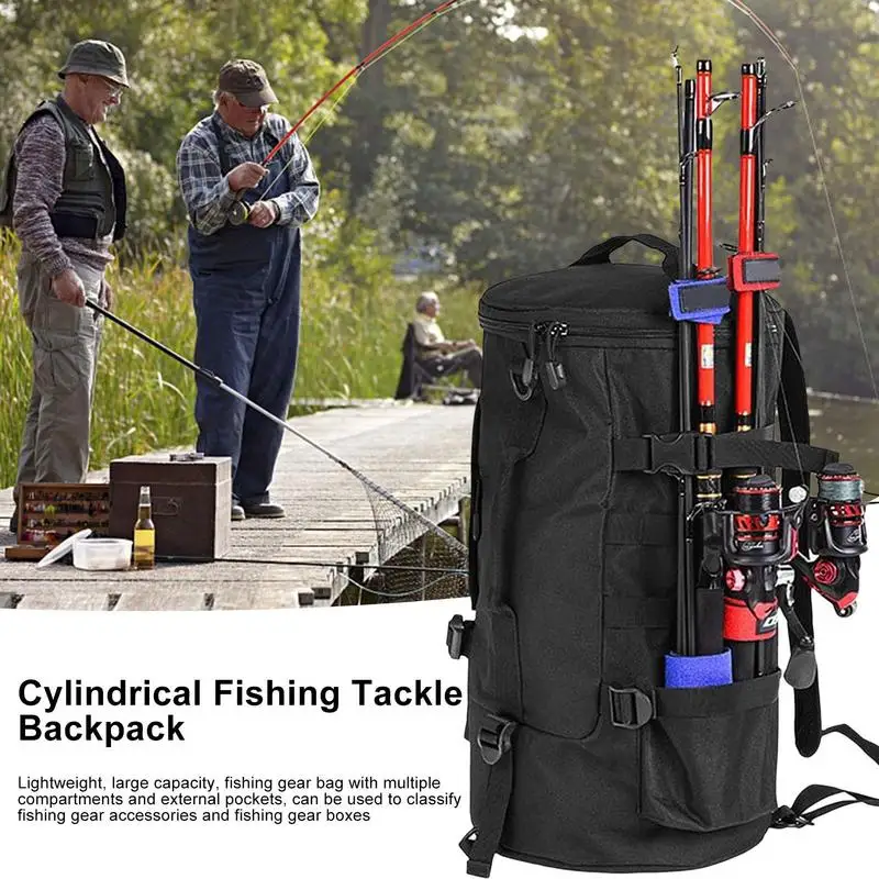 New Angler Fishing Backpack Outdoor Camping Backpack Fishing Hunting Hiking  Outdoor Camouflage Back Pack Fishing Backpack - AliExpress