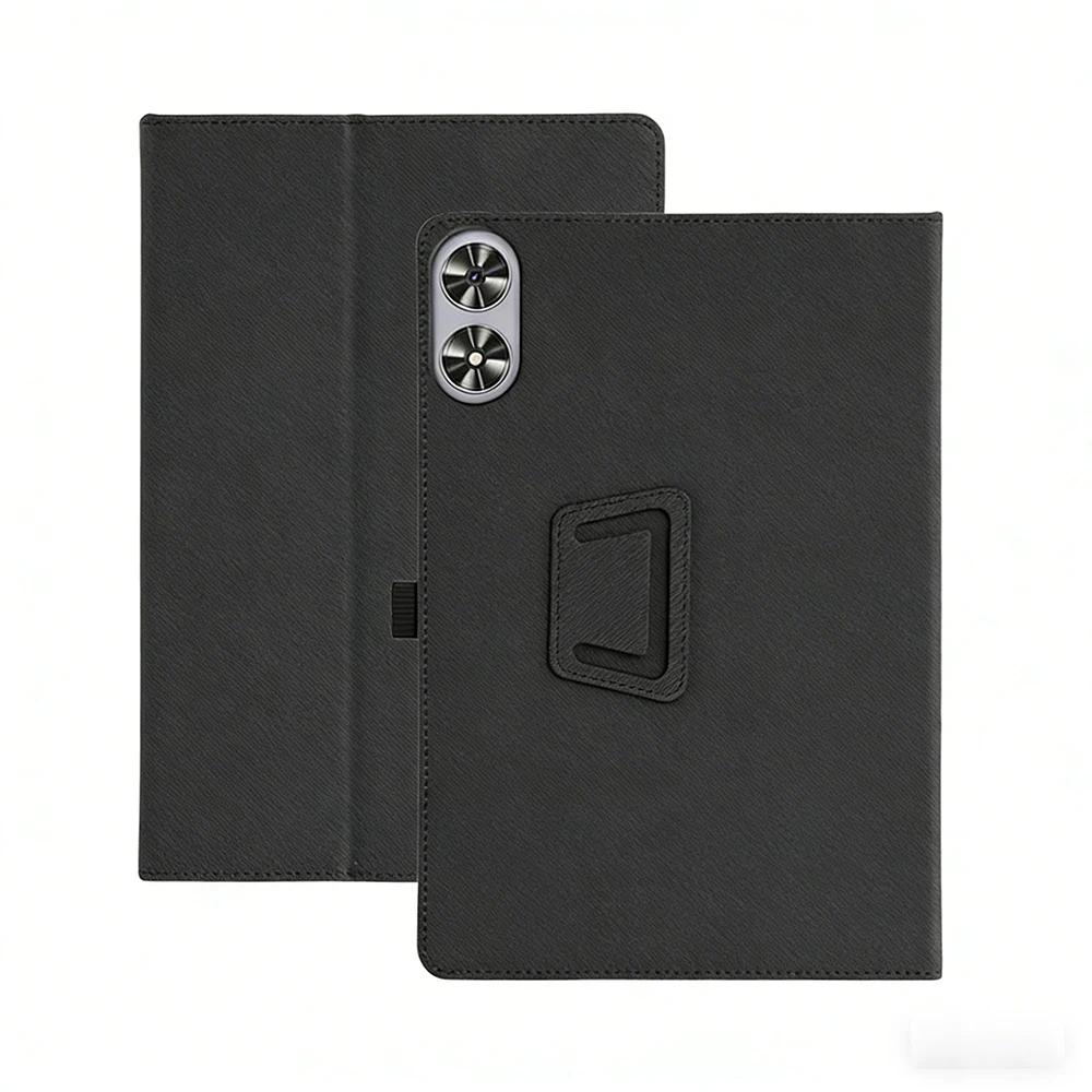 Premium PU Folding Stand Tablet Case with Pencil Holder and Wrist Strap - Full Protection