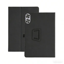 Premium PU Folding Stand Tablet Case with Pencil Holder and Wrist Strap - Full Protection for Tab 90 WiFi 10.92 - IN (Black)