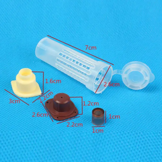 120 Százalék Műanyag Méhcellás Jobb Tenyésztés És Méhek Kezelése Queen Tenyésztő Rendszert Ápoló Doboz Méhészeti Eszköz - Image 2