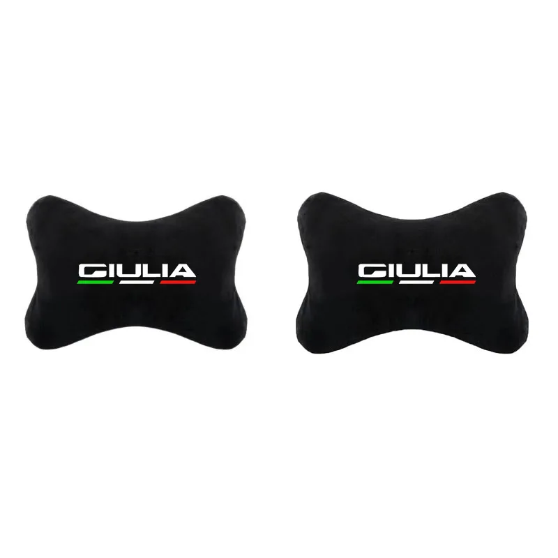 GIULIA 자동차 액세서리용 자동차 머리 받침대 목 베개 안전벨트 어깨 보호대