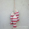 Mediterranean Style Fabric Fish Skewers Cute Mini Fish Pendant Hanging Decoration Home Accessories Crafts Fairy Garden Ornaments 5