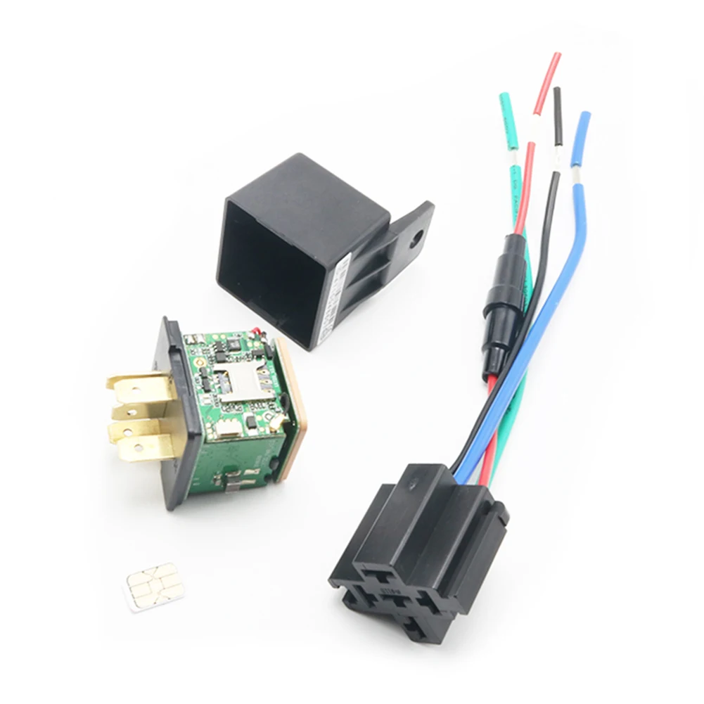 Car GPS Tracker CJ720 Tracking Relay Device GSM Locator Remote Control