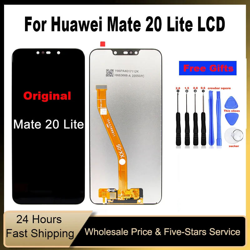 Display LCD Di Ricambio Per Huawei Mate 20 Lite SNE LX1/LX2/LX3 - Schermo Completo Con Touch - Foto 4