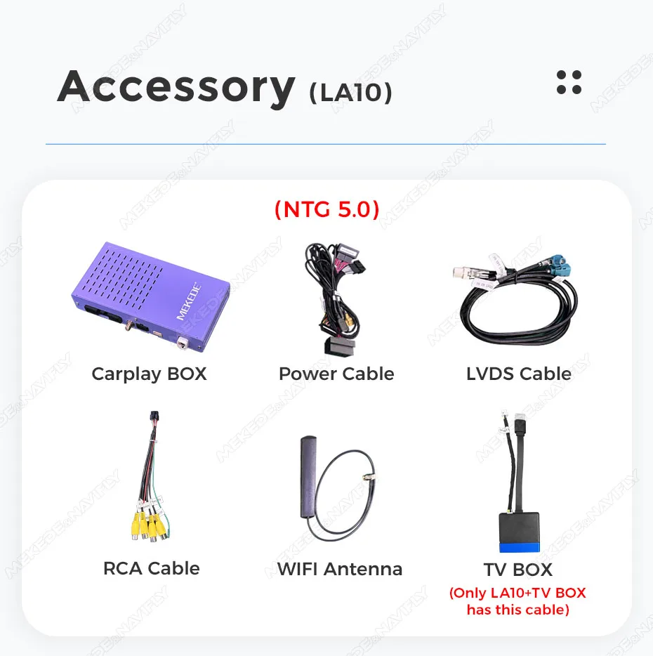 Drahtloser Carplay Android Auto Decoder Box für Benz A B C E Klasse GLA CLA GLC GLK W176 W204 W205 W246 W212 NTG4.0 NTG4.5 NTG5.0 – Detail 5
