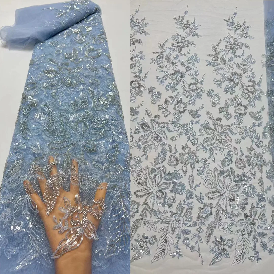 

Высококачественный дизайн с бусинами и вышивкой камнями, французская Тюлевая сетка, женское вечернее платье для свадьбы