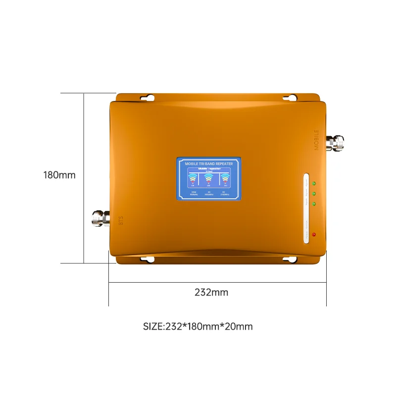 

Tri band repeater 900 1800 2100mhz 3g 4g signal booster mobile phone signal booster tri band signal booster