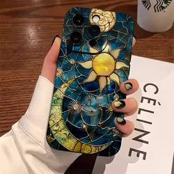 Aesthetic Sun & Moon Phone Case Cover - Galaxy S23 Ultra (2)