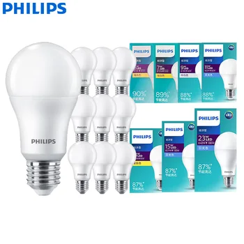 Philips Value LED Bulbs E27 5W 7W 9W 11W 13W 15W 19W 23W Essential 3000K 6500k White Light 220V-240V Original LED Indoor Lamps