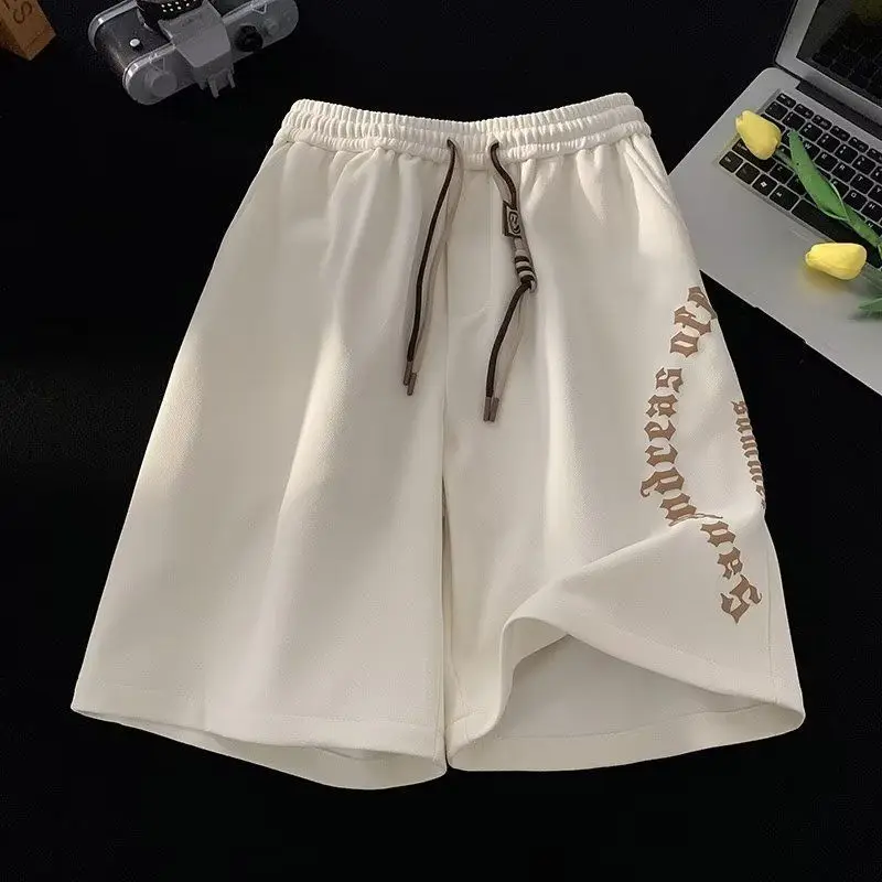 Summer2023New Shorts Street Men's Fashion Brand Pu Shuai High Street Running Sports Leisure Trendy Five Points Basketball Shorts 4