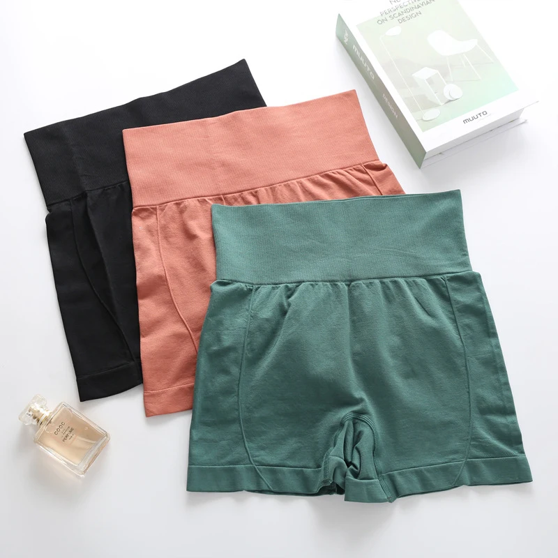 High Waist Shorts Female Yoga Summer Safety Seamless Cycling