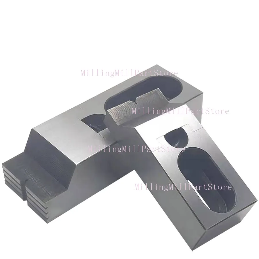 CNC Side Fixed Precision OK Clamp Flat End Bench Vice M5-M20 Multi-function Station Anti Warping Frog Clamp Carved Jig 2pcs/set