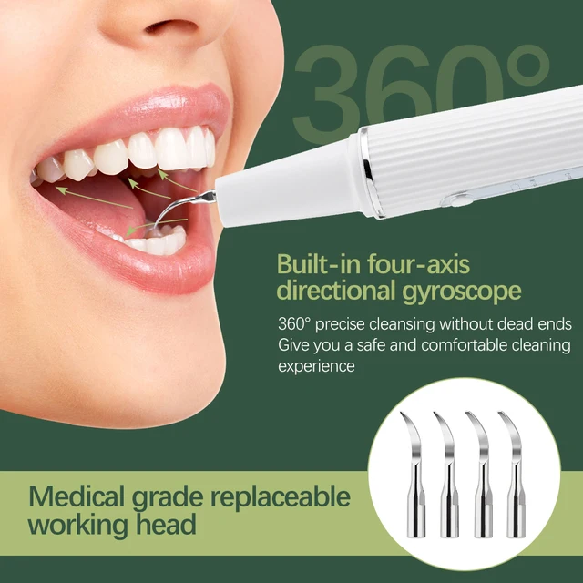 Pulitore ultrasonico dei denti con la macchina fotografica Scaler dentale elettrico visivo rimozione del calcolo irrigatore sbiancamento dei denti eliminatore di tartaro 2
