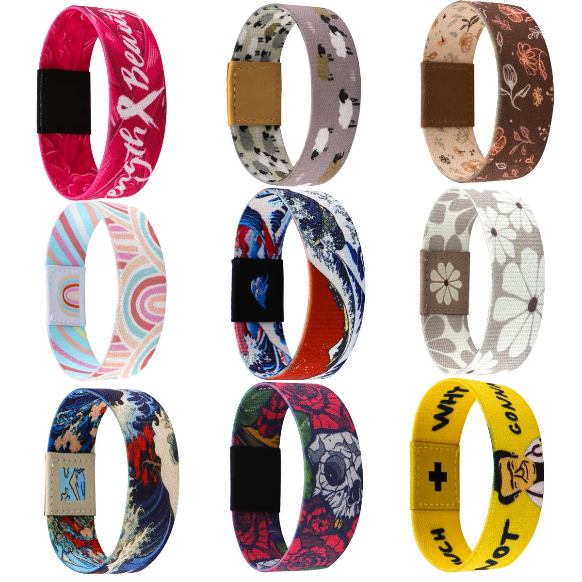 Versatile Elastic Mountain Bracelet - Stylish Unisex Wristband & Fashion Accessory