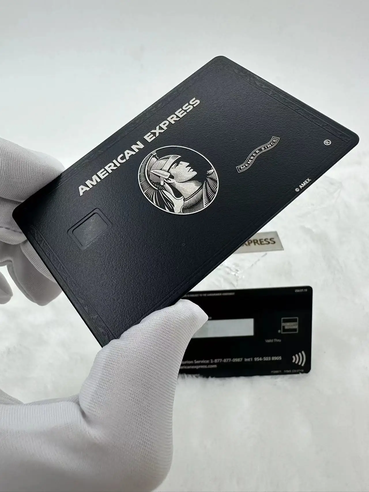 커스텀 아메리칸 익스프레스 카드, 커스텀 칩 B 카드, 기프트 카드, 월드 클래스 블랙 골드 카드