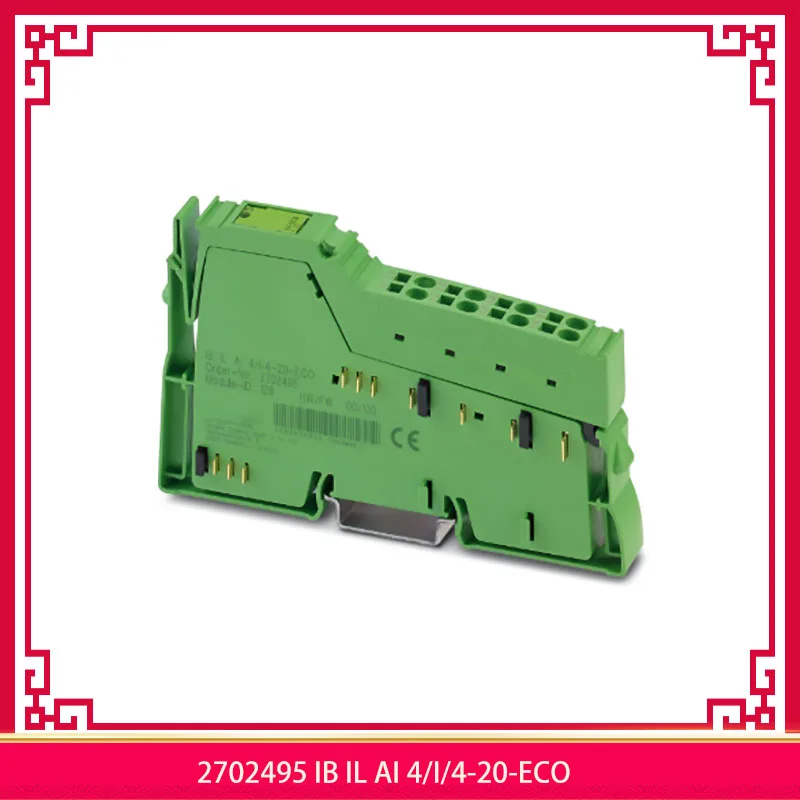 2702495 Ib Il Ai 4/I/4-20-Eco Originale Per Ingresso Analogico Modulo Analogico Phoenix: 4. 4 Ma. .. Tecnologia Di Connessione 20 Ma: 2 Fili