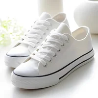 Women's Canvas Shoes Spring Summer New Style Ulzzang Trendy Harajuku Versatile Student INS Board Rubber Bottom Flat Heel
