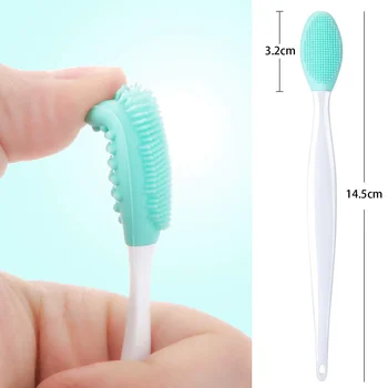 1PC Beauty Skin Care Wash Face Silicone Brush Exfoliating Nose Clean Blackhead Removal Brushes Tools With Replacement Head 1PC Beauty Skin Care Wash Face Silicone Brush Exfoliating Nose Clean Blackhead Removal Brushes Tools With.jpg