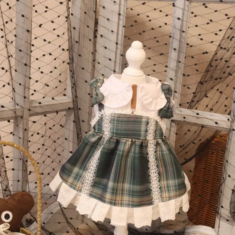 

Dog Dress Lolita Maid Skirt 2022 New Cats Dogs Dresses Pet Clothing Teddy Bichon Yorkshire Poodle Pomeranian Corgi Dog Clothes