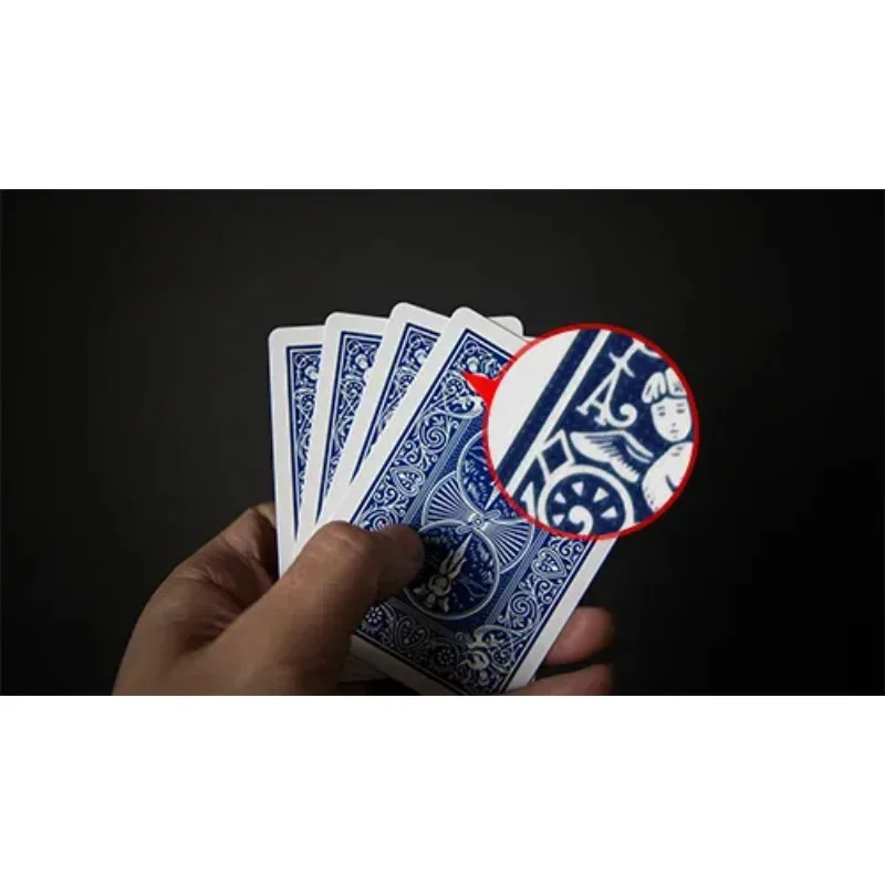 

Игральные карты Ultimate с маркировкой, карточки для покера, магические трюки, крупным планом, уличная иллюзия, трюк-головоломка, игрушка, магия, реквизит