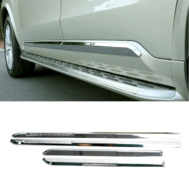 

Car Accessories For Volvo XC90 2015 2016 2017 2018 2019 2020 ABS Chrome Side Door Body Molding Strips Cover Trim 4pcs