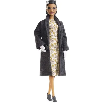 Original Barbie Inspiring Women Series Rosa Parks Collectible Barbie Doll for Girls Brand Chrismtas Gifts