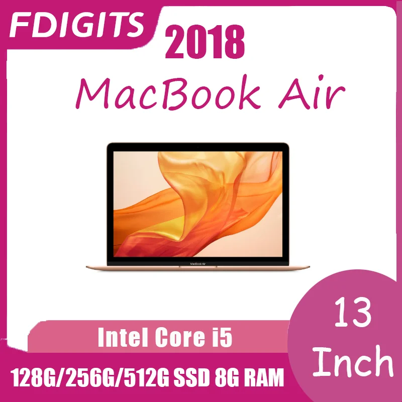 2018 MacBook Air (8th Generation) Intel i5 chip 13 Inch 128G/256G/512G/1T SSD 8G/16G RAM Notebooks Laptop. 1