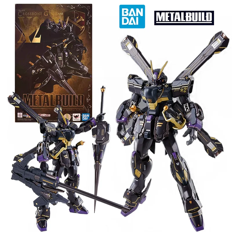 

Bandai Metal Build MB XM-X2 Crossbone Gundam X2 18Cm Original Action Figure Model Kit Toy Birthday Gift Collection