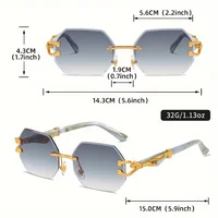 Lunettes de Sport à imprimé léopard géométrique pour femmes, monture Composite légère et Durable, lunettes Streetwear tendance, 2025 3