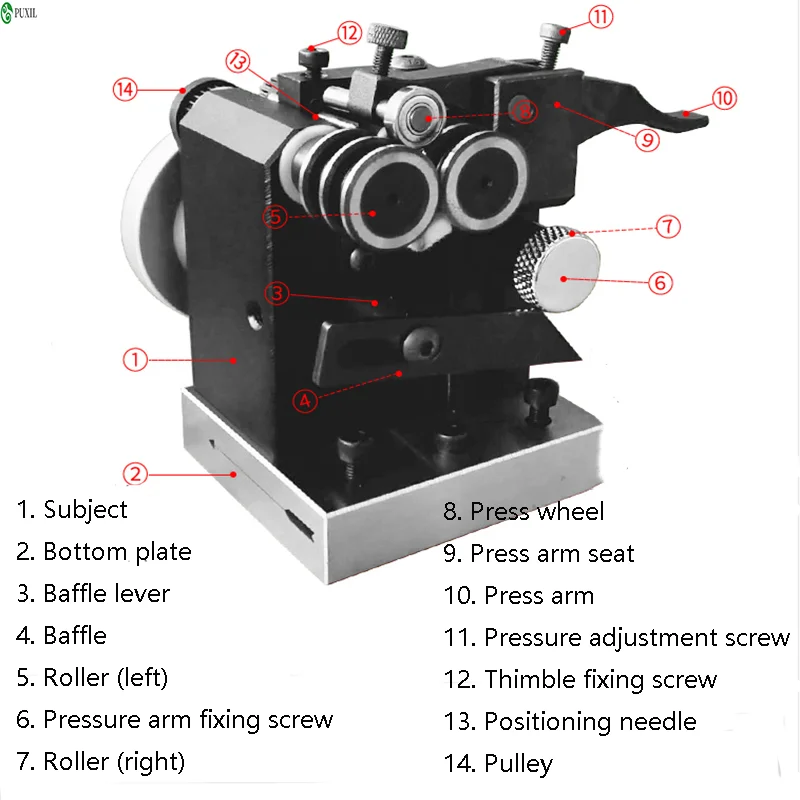 Mini Needle Grinding Machine Punch Grinding Machine PGAS Punch Needle Thimble Grinding Machine Small Punch Grinding Former 3
