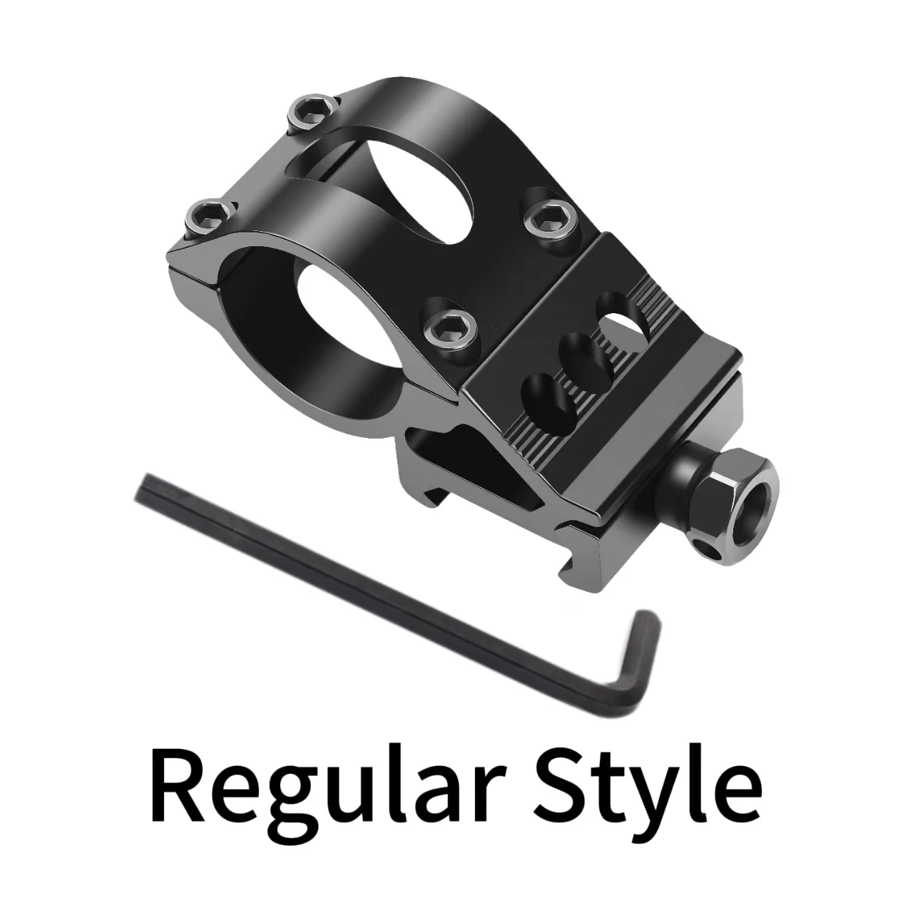 25mm Scope Mounts Flashlight Torch Mounts for 20mm Standard Picatinny/Weaver Rail