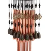Outdoor Indoor 28 Metal Tube Wind Chime with Copper Bell Large Windchimes for Patio Garden Terrace W3089 2
