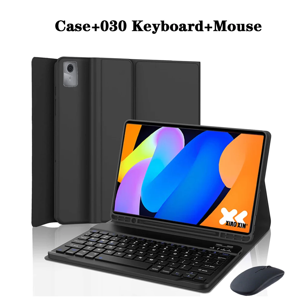 Enhanced Magnetic Keyboard Case with Detachable Bluetooth Functionality