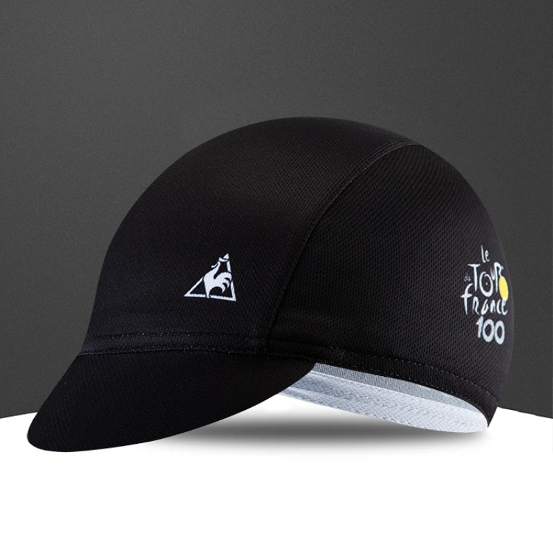 Boteyle Polyester Black Series Cycling Caps Quick Dry Moisture Wicking Men And Women Wear Road Bike Hats Sports Balaclava 5