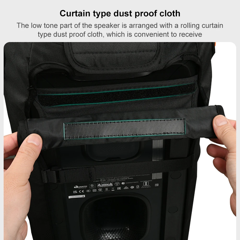 Speaker Dust Cover Large Capacity Mesh Slip Case Resistant Speaker Protector Cover for JBL PartyBox 310 Speaker Accessories
