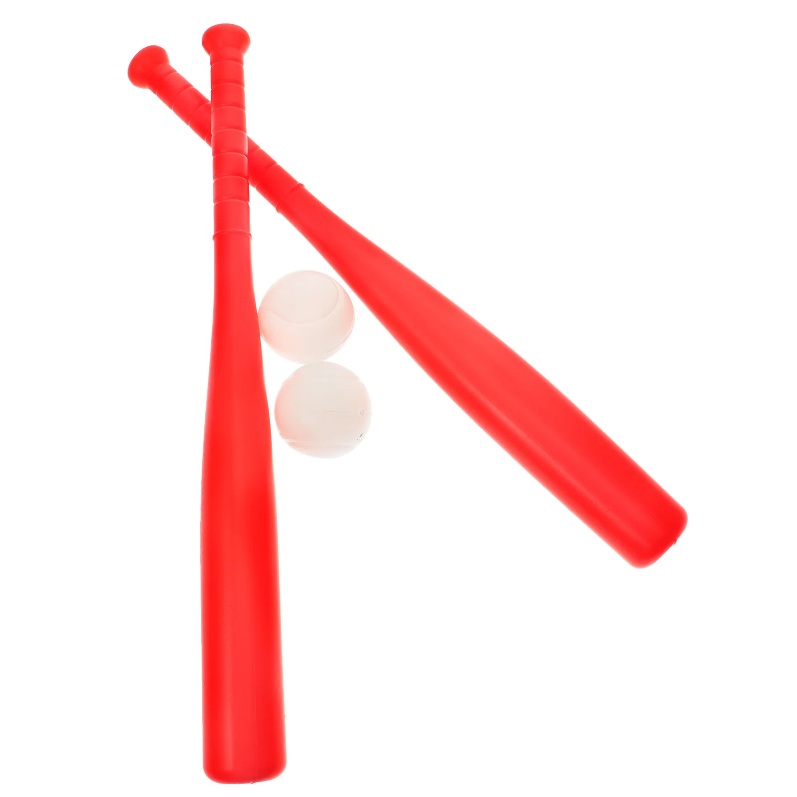 

2 Sets of Outdoor Baseball Set Plastic Baseball Bat Interesting Children Toy Kids Accessory