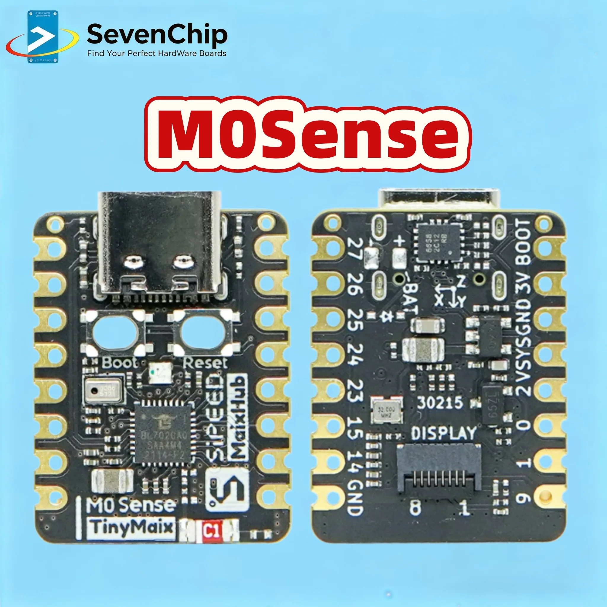 Sipeed M0sense TinyML RISCV BLE 블루투스 Iny 핑거팁 보드