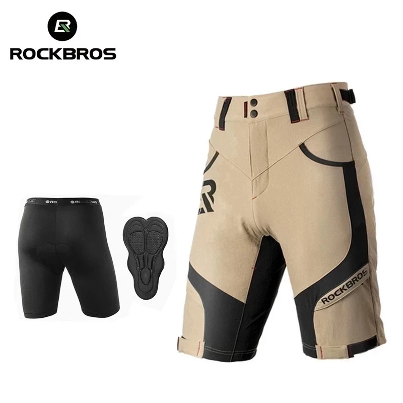 Rockbros Cycling Shorts, Mtb Road Bike Shorts, Mtb Shorts Men