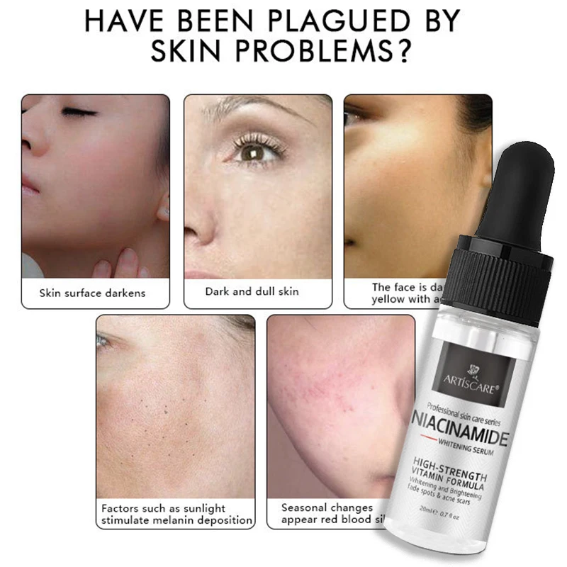 Effective Whitening Serum Remove Dark Spots Freckle Essence Antiaging